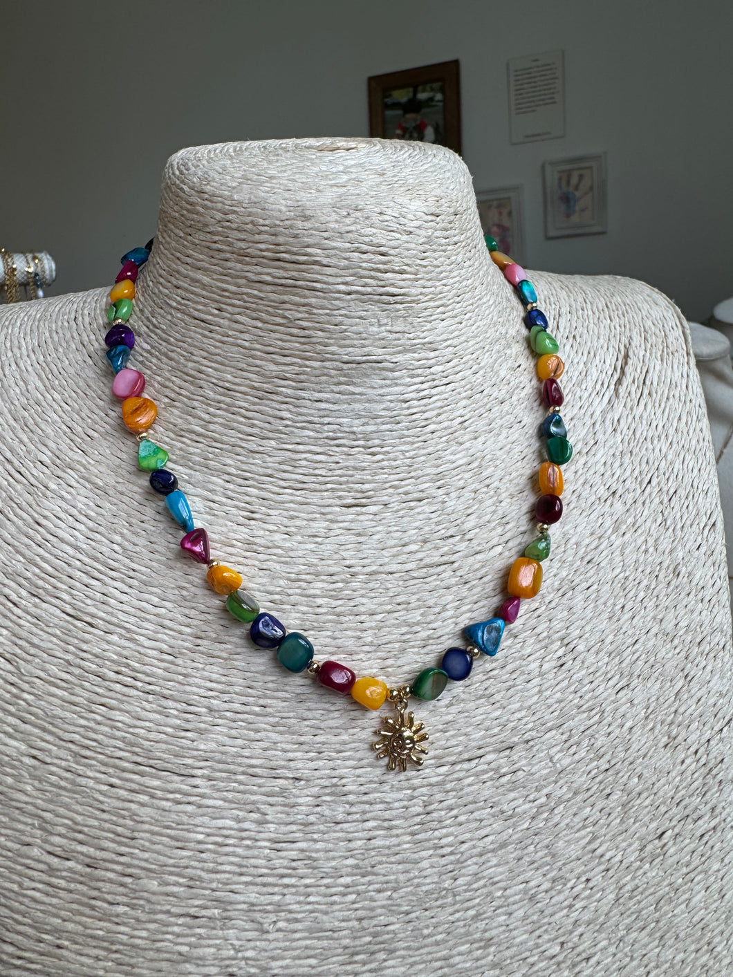 Rainbow necklace